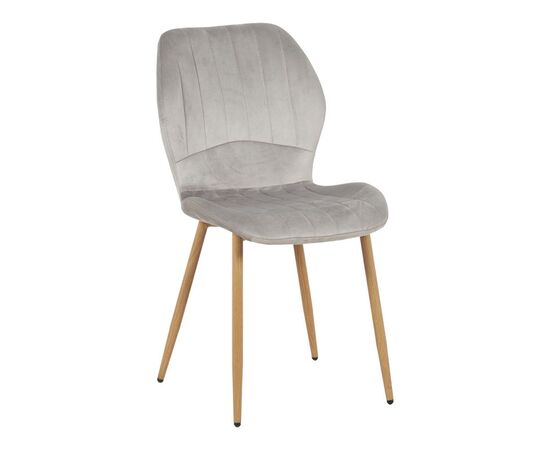 Τραπεζαρία με Καρέκλες Jelour Γκρι και Τραπέζι Titta Γυαλί 120x70x75εκ Σετ 5τεμ - ΤΡΑΠΕΖΑΡΙΕΣ στο Milonadakis.gr