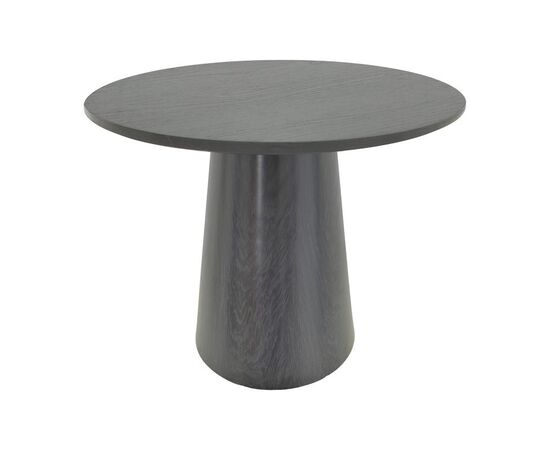 Τραπεζαρία με Καρέκλες Jelour Κίτρινο και Τραπέζι Donda Μαύρο Φ100x76 Σετ 5τεμ - ΤΡΑΠΕΖΑΡΙΕΣ στο Milonadakis.gr