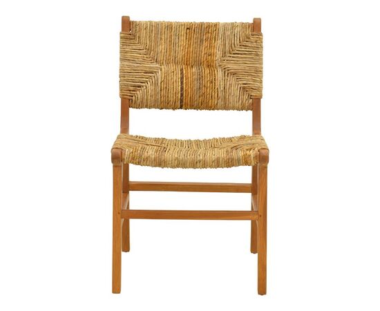 Καρέκλα Refane pakoworld σκελετός teak ξύλο με ψάθα σε φυσική απόχρωση 50x58x85εκ - ΚΑΡΕΚΛΕΣ - ΠΟΛΥΘΡΟΝΕΣ ΕΣ. στο Milonadakis.gr