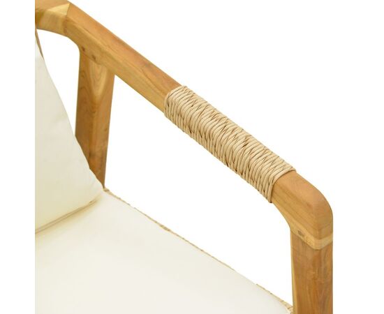 Πολυθρόνα Cuerda pakoworld σκελετός teak ξύλο με pe σχοινί σε φυσική απόχρωση 55x60x80εκ - ΚΑΡΕΚΛΕΣ - ΠΟΛΥΘΡΟΝΕΣ ΕΣ. στο Milonadakis.gr