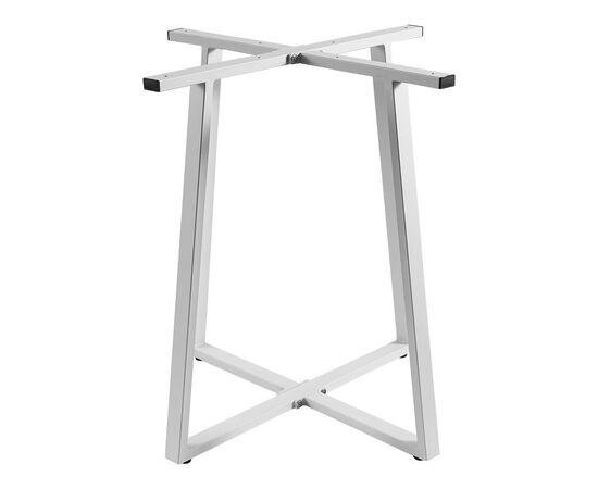 Βάση τραπεζιού Mulbe pakoworld μεταλλική σε λευκή απόχρωση 70x70x73εκ - ΒΑΣΕΙΣ ΤΡΑΠΕΖΙΩΝ στο Milonadakis.gr