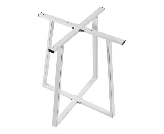 Βάση τραπεζιού Mulbe pakoworld μεταλλική σε λευκή απόχρωση 70x70x73εκ - ΒΑΣΕΙΣ ΤΡΑΠΕΖΙΩΝ στο Milonadakis.gr