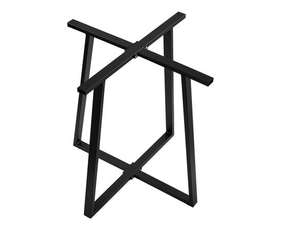 Βάση τραπεζιού μπαρ Mulbe I pakoworld μεταλλική σε μαύρη απόχρωση 50x50x90εκ - ΒΑΣΕΙΣ ΤΡΑΠΕΖΙΩΝ στο Milonadakis.gr