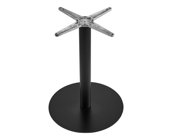 Βάση τραπεζιού Jefry pakoworld μεταλλική σε μαύρη απόχρωση Φ48x73εκ - ΒΑΣΕΙΣ ΤΡΑΠΕΖΙΩΝ στο Milonadakis.gr