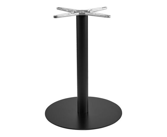 Βάση τραπεζιού Jefry pakoworld μεταλλική σε μαύρη απόχρωση Φ48x73εκ - ΒΑΣΕΙΣ ΤΡΑΠΕΖΙΩΝ στο Milonadakis.gr
