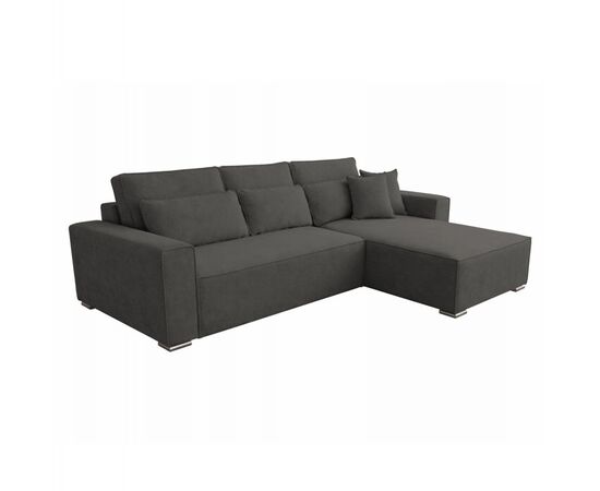 ΚΑΝΑΠΕΣ ΚΡΕΒΑΤΙ ΑΝΑΣΤΡΕΨΙΜH ΓΩΝΙΑ CORNERA HM3335.01 ΓΚΡΙ ΥΦΑΣΜΑ 269x155x89Yεκ - ΚΑΝΑΠΕΔΕΣ-ΣΑΛΟΝΙΑ στο Milonadakis.gr