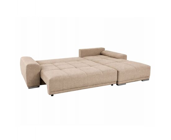 ΚΑΝΑΠΕΣ ΚΡΕΒΑΤΙ ΔΕΞΙΑ ΓΩΝΙΑ COMFYRA HM3336.03R ΜΠΕΖ ΥΦΑΣΜΑ 270x181x75Υεκ - ΚΑΝΑΠΕΔΕΣ-ΣΑΛΟΝΙΑ στο Milonadakis.gr