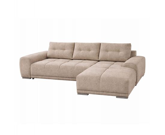 ΚΑΝΑΠΕΣ ΚΡΕΒΑΤΙ ΔΕΞΙΑ ΓΩΝΙΑ COMFYRA HM3336.03R ΜΠΕΖ ΥΦΑΣΜΑ 270x181x75Υεκ - ΚΑΝΑΠΕΔΕΣ-ΣΑΛΟΝΙΑ στο Milonadakis.gr