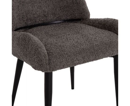 ΚΑΡΕΚΛΑ SARKY HM8585.11 ΥΦΑΣΜΑ ΜΠΟΥΚΛΕ ΓΚΡΙ ΜΕ ΜΕΤΑΛΛΙΚΑ ΠΟΔΙΑ 56x64x88Yεκ. - ΚΑΡΕΚΛΕΣ - ΠΟΛΥΘΡΟΝΕΣ ΕΣ. στο Milonadakis.gr