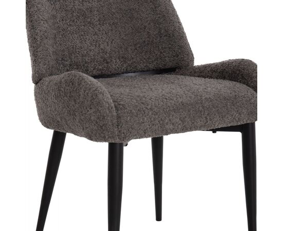 ΚΑΡΕΚΛΑ SARKY HM8585.11 ΥΦΑΣΜΑ ΜΠΟΥΚΛΕ ΓΚΡΙ ΜΕ ΜΕΤΑΛΛΙΚΑ ΠΟΔΙΑ 56x64x88Yεκ. - ΚΑΡΕΚΛΕΣ - ΠΟΛΥΘΡΟΝΕΣ ΕΣ. στο Milonadakis.gr