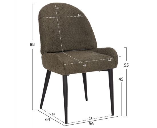 ΚΑΡΕΚΛΑ SARKY HM8585.13 ΥΦΑΣΜΑ ΜΠΟΥΚΛΕ ΠΡΑΣΙΝΟ ΜΕ ΜΕΤΑΛΛΙΚΑ ΠΟΔΙΑ 56x64x88Yεκ. - ΚΑΡΕΚΛΕΣ - ΠΟΛΥΘΡΟΝΕΣ ΕΣ. στο Milonadakis.gr