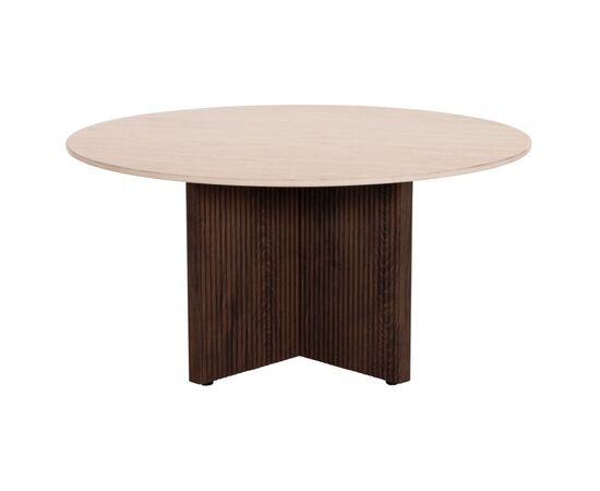 ΤΡΑΠΕΖΙ ΣΑΛΟΝΙΟΥ SKY HM18329 ΚΕΡΑΜΙΚΟ TOP ΟΨΗ ΤΡΑΒΕΡΤΙΝΑΣ-MDF ΒΑΣΗ Φ80x40Υεκ. - ΤΡΑΠΕΖΑΚΙΑ ΣΑΛΟΝΙΟΥ στο Milonadakis.gr