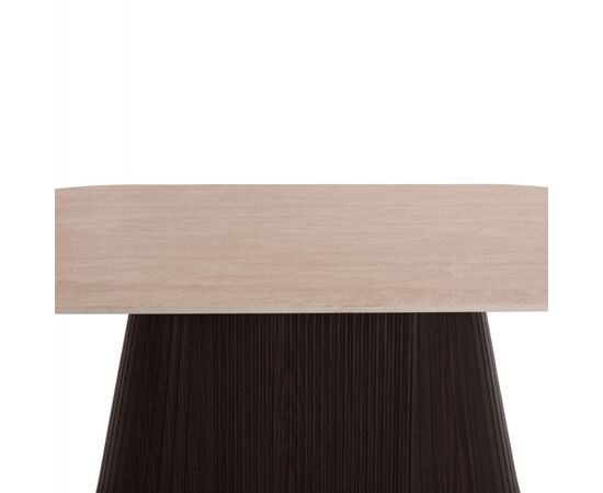 ΤΡΑΠΕΖΙ ΣΑΛΟΝΙΟΥ ΟΒΑΛ CATER HM18321 ΚΕΡΑΜΙΚΟ TOP ΟΨΗ ΤΡΑΒΕΡΤΙΝΑΣ-MDF ΒΑΣΗ 124x63x39Υεκ - ΤΡΑΠΕΖΑΚΙΑ ΣΑΛΟΝΙΟΥ στο Milonadakis.gr