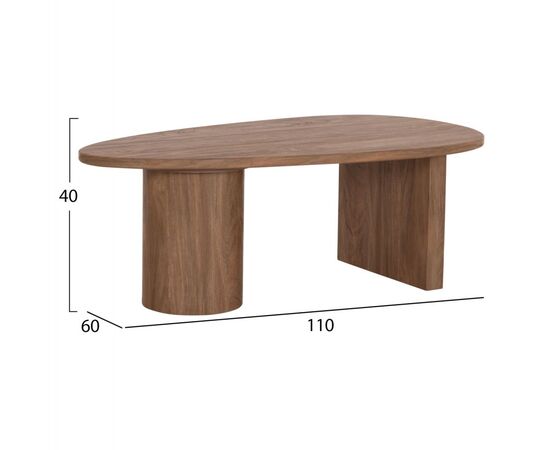 ΤΡΑΠΕΖΙ ΣΑΛΟΝΙΟΥ ΟΒΑΛ ALPER HM18327 MDF ΣΕ SONAMA ΧΡΩΜΑ 110x60x40Υεκ - ΤΡΑΠΕΖΑΚΙΑ ΣΑΛΟΝΙΟΥ στο Milonadakis.gr