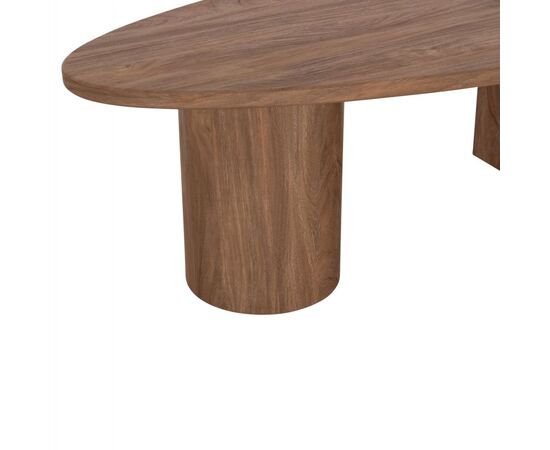 ΤΡΑΠΕΖΙ ΣΑΛΟΝΙΟΥ ΟΒΑΛ ALPER HM18327 MDF ΣΕ SONAMA ΧΡΩΜΑ 110x60x40Υεκ - ΤΡΑΠΕΖΑΚΙΑ ΣΑΛΟΝΙΟΥ στο Milonadakis.gr