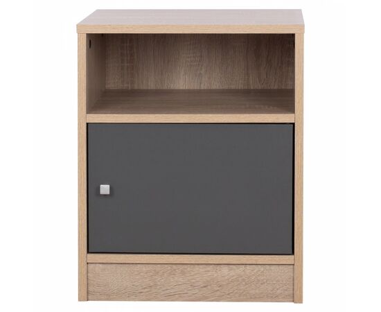 ΚΟΜΟΔΙΝΟ ΜΕΛΑΜΙΝΗΣ MALORY SONAMA-ΓΚΡΙ 40x40x50Yεκ.HM2205.04 - ΚΟΜΟΔΙΝΑ στο Milonadakis.gr