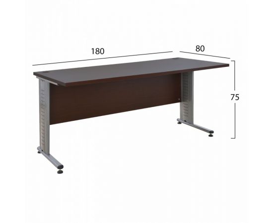 ΓΡΑΦΕΙΟ ΕΠΑΓΓΕΛΜΑΤΙΚΟ VALDEN HM2046.02 WENGE 180X80X75 - ΓΡΑΦΕΙΑ στο Milonadakis.gr