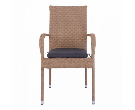 ΠΟΛΥΘΡΟΝΑ ΜΕΤΑΛΛΙΚΗ ANISHA HM5685.02 ΜΕ ΜΑΞΙΛΑΡΙ WICKER ΚΑΦΕ-ΜΟΚΑ ΣΤΟΙΒ/ΜΕΝΗ 56x60x94 εκ. - ΚΑΡΕΚΛΕΣ - ΠΟΛΥΘΡΟΝΕΣ στο Milonadakis.gr