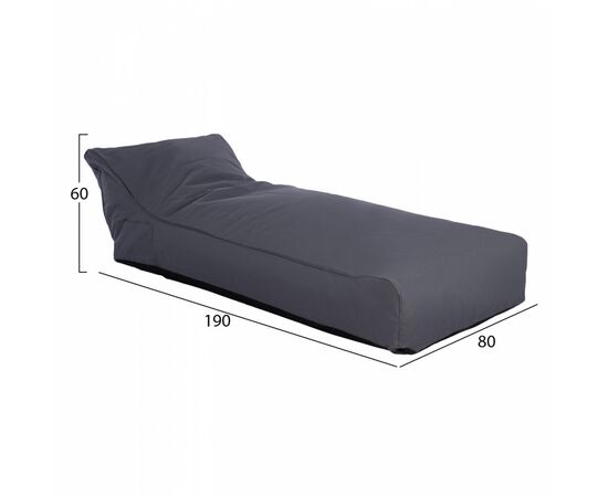 ΠΟΥΦ TANEA HM5807.02 ΓΚΡΙ ΜΕ UV PROTECTION 190x80x60Υ εκ. - ΠΟΥΦ στο Milonadakis.gr