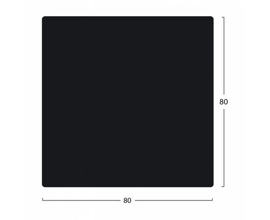 ΕΠΙΦΑΝΕΙΑ ΤΡΑΠΕΖΙΟΥ HPL HM5839.01 ΜΑΥΡΗ 80x80 εκ. ΠΑΧΟΥΣ 12mm. - ΚΑΠΑΚΙΑ HPL στο Milonadakis.gr