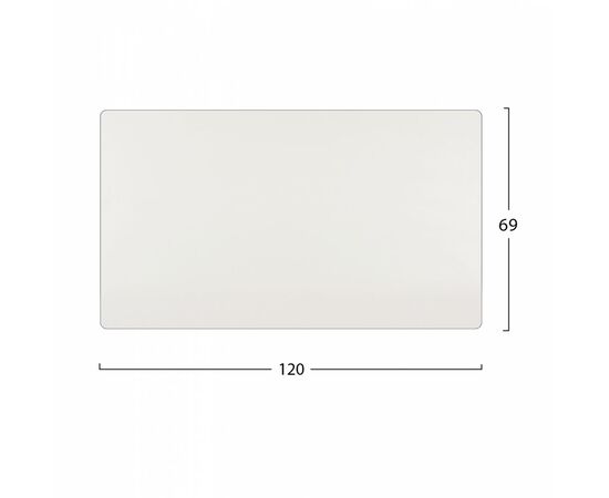 ΕΠΙΦΑΝΕΙΑ ΤΡΑΠΕΖΙΟΥ HPL HM5840.02 ΛΕΥΚΗ 120X69 εκ. ΠΑΧΟΥΣ 12mm. - ΚΑΠΑΚΙΑ HPL στο Milonadakis.gr