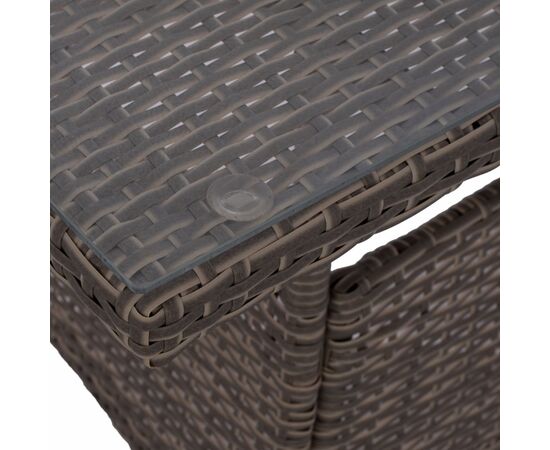 ΤΡΑΠΕΖΙ ΜΕΤΑΛΛΙΚΟ MILITARY RATTAN ΓΚΡΙ HM5141.31 120x70x75Υ εκ. - ΤΡΑΠΕΖΙΑ ΕΞ. ΧΩΡΟΥ στο Milonadakis.gr