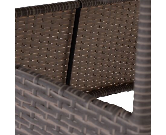 ΤΡΑΠΕΖΙ ΜΕΤΑΛΛΙΚΟ MILITARY RATTAN ΓΚΡΙ HM5141.31 120x70x75Υ εκ. - ΤΡΑΠΕΖΙΑ ΕΞ. ΧΩΡΟΥ στο Milonadakis.gr