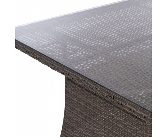 ΤΡΑΠΕΖΙ ΜΕΤΑΛΛΙΚΟ MINSK RATTAN ΓΚΡΙ HM5507.01 150x90x75Υ εκ. - ΤΡΑΠΕΖΙΑ ΕΞ. ΧΩΡΟΥ στο Milonadakis.gr
