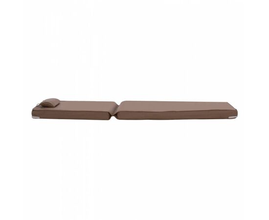 ΜΑΞΙΛΑΡΙ ΞΑΠΛΩΣΤΡΑΣ TEXTILENE 600gr/m2 2X1 SIFNOS ΜΟΚΑ HM11237.04T 194x70x11εκ. - ΜΑΞΙΛΑΡΙΑ στο Milonadakis.gr