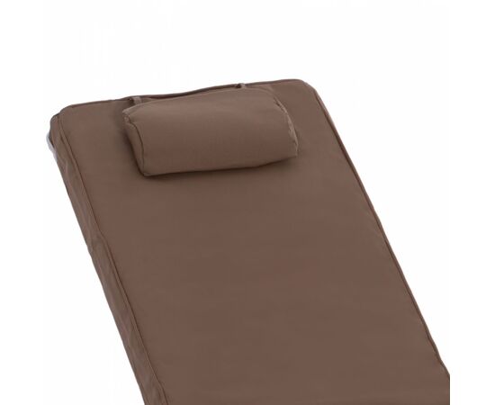 ΜΑΞΙΛΑΡΙ ΞΑΠΛΩΣΤΡΑΣ TEXTILENE 600gr/m2 2X1 SIFNOS ΜΟΚΑ HM11237.04T 194x70x11εκ. - ΜΑΞΙΛΑΡΙΑ στο Milonadakis.gr