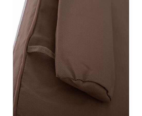 ΜΑΞΙΛΑΡΙ ΞΑΠΛΩΣΤΡΑΣ TEXTILENE 600gr/m2 2X1 SIFNOS ΜΟΚΑ HM11237.04T 194x70x11εκ. - ΜΑΞΙΛΑΡΙΑ στο Milonadakis.gr