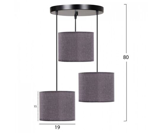 ΦΩΤΙΣΤΙΚΟ ΟΡΟΦΗΣ HM7622.13 ΓΚΡΙ 15x15x80cm - ΦΩΤΙΣΤΙΚΑ ΟΡΟΦΗΣ στο Milonadakis.gr