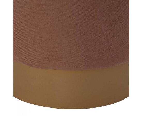 ΣΚΑΜΠΟ VINDE HM9260.04 ΚΑΦΕ ΜΕ ΧΡΥΣΗ ΒΑΣΗ Φ40x35 εκ. - ΠΟΥΦ - ΣΚΑΜΠΟ - ΜΠΑΟΥΛΟ στο Milonadakis.gr