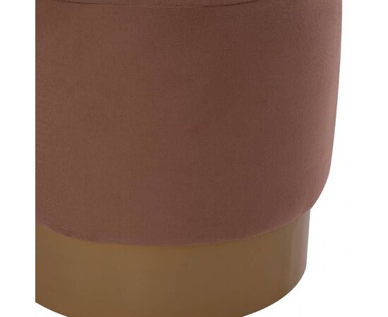 ΣΚΑΜΠΟ VINDE HM9260.04 ΚΑΦΕ ΜΕ ΧΡΥΣΗ ΒΑΣΗ Φ40x35 εκ. - ΠΟΥΦ - ΣΚΑΜΠΟ - ΜΠΑΟΥΛΟ στο Milonadakis.gr