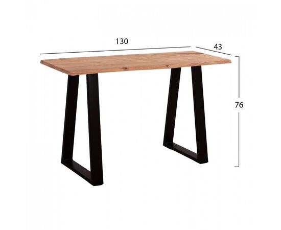 ΤΡΑΠΕΖΙ ΚΟΝΣΟΛΑ SOFIA SLIM HM8503.11 ΜΑΣΙΦ ΞΥΛΟ ΑΚΑΚΙΑΣ ΦΥΣΙΚΟ 130X45X76Υεκ. - ΜΠΟΥΦΕΔΕΣ-ΚΟΝΣΟΛΕΣ στο Milonadakis.gr