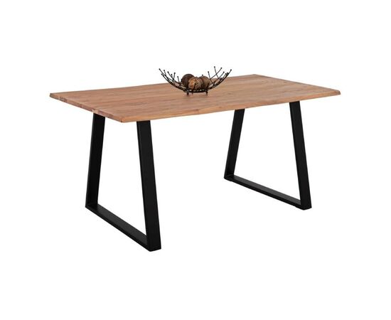 ΤΡΑΠΕΖΙ ΤΡΑΠΕΖΑΡΙΑΣ SOFIA SLIM HM8500.11 ΜΑΣΙΦ ΞΥΛΟ ΑΚΑΚΙΑΣ 160x90x76Υ εκ. - ΤΡΑΠΕΖΙΑ ΚΟΥΖΙΝΑΣ στο Milonadakis.gr