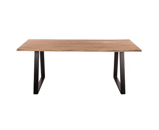 ΤΡΑΠΕΖΙ ΤΡΑΠΕΖΑΡΙΑΣ SOFIA SLIM HM8501.11 ΑΠΟ ΜΑΣΙΦ ΞΥΛΟ ΑΚΑΚΙΑΣ 200x100x77Υ εκ. - ΤΡΑΠΕΖΙΑ ΚΟΥΖΙΝΑΣ στο Milonadakis.gr