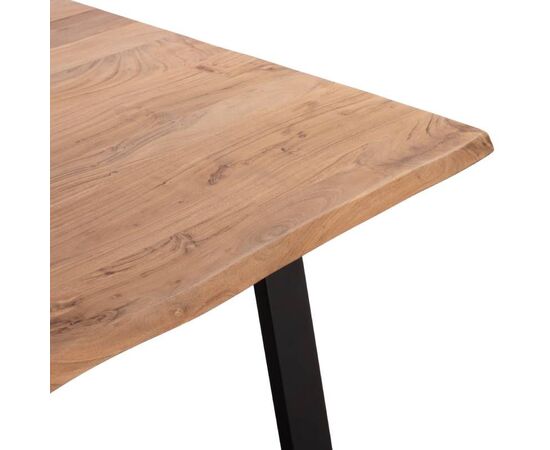 ΤΡΑΠΕΖΙ ΤΡΑΠΕΖΑΡΙΑΣ SOFIA SLIM HM8501.11 ΑΠΟ ΜΑΣΙΦ ΞΥΛΟ ΑΚΑΚΙΑΣ 200x100x77Υ εκ. - ΤΡΑΠΕΖΙΑ ΚΟΥΖΙΝΑΣ στο Milonadakis.gr