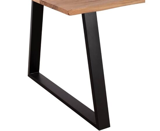 ΤΡΑΠΕΖΙ ΤΡΑΠΕΖΑΡΙΑΣ SOFIA SLIM HM8501.11 ΑΠΟ ΜΑΣΙΦ ΞΥΛΟ ΑΚΑΚΙΑΣ 200x100x77Υ εκ. - ΤΡΑΠΕΖΙΑ ΚΟΥΖΙΝΑΣ στο Milonadakis.gr