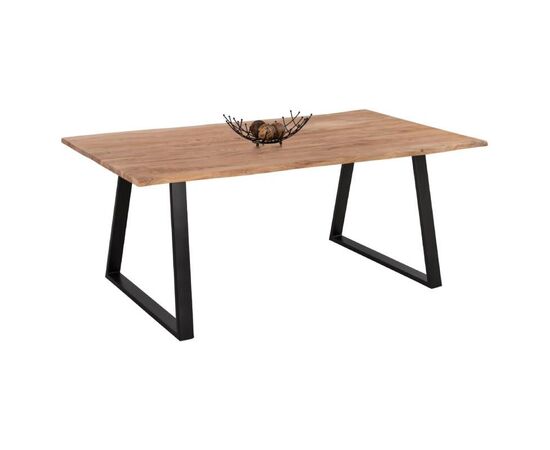 ΤΡΑΠΕΖΙ ΤΡΑΠΕΖΑΡΙΑΣ SOFIA SLIM HM8501.11 ΑΠΟ ΜΑΣΙΦ ΞΥΛΟ ΑΚΑΚΙΑΣ 200x100x77Υ εκ. - ΤΡΑΠΕΖΙΑ ΚΟΥΖΙΝΑΣ στο Milonadakis.gr
