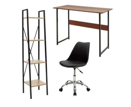 Φοιτητικό πακέτο επίπλων γραφείου Uni 3 pakoworld σετ 3 τμχ - ΕΠΙΠΛΑ ΤΗΛΕΟΡΑΣΗΣ στο Milonadakis.gr