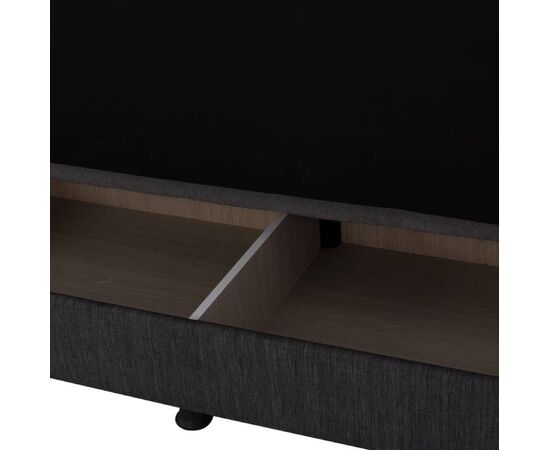 ΚΑΝΑΠΕΣ ΚΡΕΒΑΤΙ ΤΡΙΘΕΣΙΟΣ ΓΚΡΙ HM3239.03 180x72x77 εκ. - ΚΑΝΑΠΕΔΕΣ-ΣΑΛΟΝΙΑ στο Milonadakis.gr