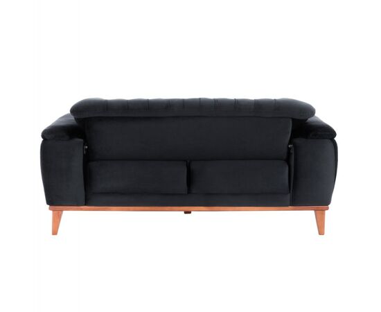 ΚΑΝΑΠΕΣ ΚΡΕΒΑΤΙ BENNINGTON 2ΘΕΣΙΟΣ ΜΑΥΡΟΣ HM3250.01 180x95x80 εκ. - ΚΑΝΑΠΕΔΕΣ-ΣΑΛΟΝΙΑ στο Milonadakis.gr