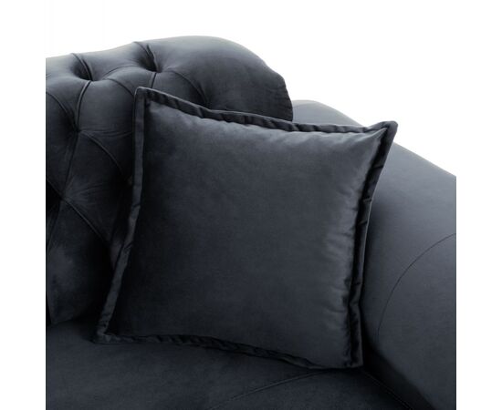 ΚΑΝΑΠΕΣ ΚΡΕΒΑΤΙ BENNINGTON 2ΘΕΣΙΟΣ ΜΑΥΡΟΣ HM3250.01 180x95x80 εκ. - ΚΑΝΑΠΕΔΕΣ-ΣΑΛΟΝΙΑ στο Milonadakis.gr
