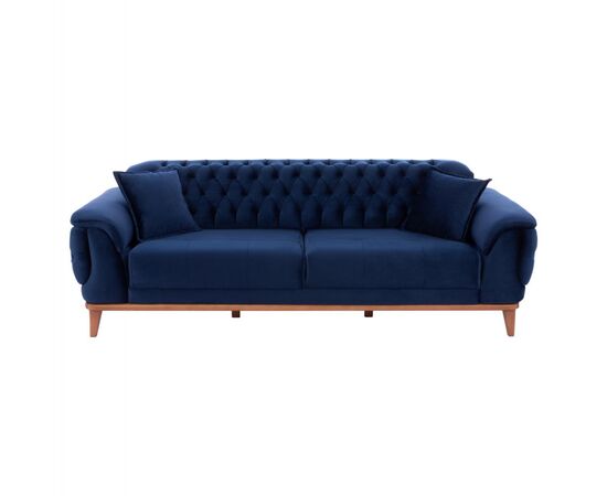ΚΑΝΑΠΕΣ ΚΡΕΒΑΤΙ BENNINGTON ΤΡΙΘΕΣΙΟΣ ΜΠΛΕ HM3249.18 240x95x80 εκ. - ΚΑΝΑΠΕΔΕΣ-ΣΑΛΟΝΙΑ στο Milonadakis.gr