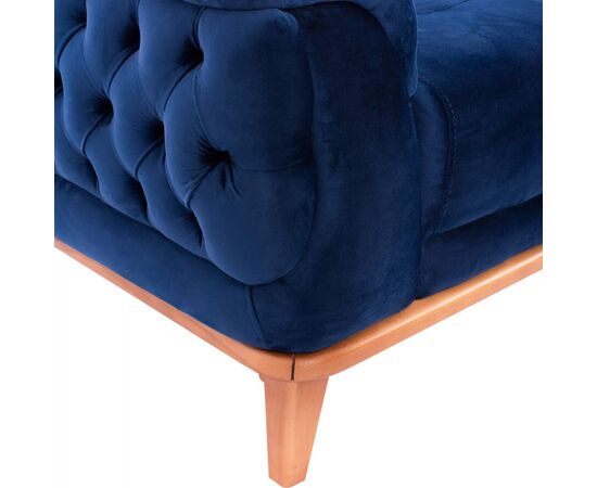 ΚΑΝΑΠΕΣ ΚΡΕΒΑΤΙ BENNINGTON ΤΡΙΘΕΣΙΟΣ ΜΠΛΕ HM3249.18 240x95x80 εκ. - ΚΑΝΑΠΕΔΕΣ-ΣΑΛΟΝΙΑ στο Milonadakis.gr