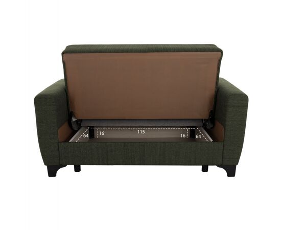 ΚΑΝΑΠΕΣ ΚΡΕΒΑΤΙ HEMA ΔΙΘΕΣΙΟΣ ΨΗΛΗ ΠΛΑΤΗ DARK OLIVE HM3243.05 160x84x88 εκ. - ΚΑΝΑΠΕΔΕΣ-ΣΑΛΟΝΙΑ στο Milonadakis.gr