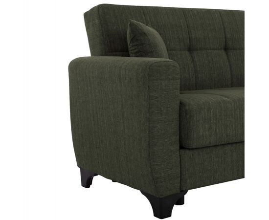 ΚΑΝΑΠΕΣ ΚΡΕΒΑΤΙ HEMA ΔΙΘΕΣΙΟΣ ΨΗΛΗ ΠΛΑΤΗ DARK OLIVE HM3243.05 160x84x88 εκ. - ΚΑΝΑΠΕΔΕΣ-ΣΑΛΟΝΙΑ στο Milonadakis.gr