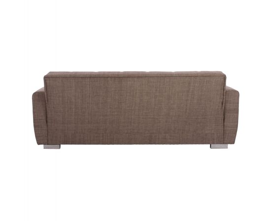 ΚΑΝΑΠΕΣ ΚΡΕΒΑΤΙ POLYA ΤΡΙΘΕΣΙΟΣ ΚΑΦΕ HM3240.02 215x80x77 εκ. - ΚΑΝΑΠΕΔΕΣ-ΣΑΛΟΝΙΑ στο Milonadakis.gr