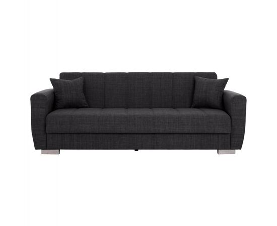 ΚΑΝΑΠΕΣ ΚΡΕΒΑΤΙ POLYA ΤΡΙΘΕΣΙΟΣ HM3240.03 ΓΚΡΙ 215x80x77Υ εκ. - ΚΑΝΑΠΕΔΕΣ-ΣΑΛΟΝΙΑ στο Milonadakis.gr